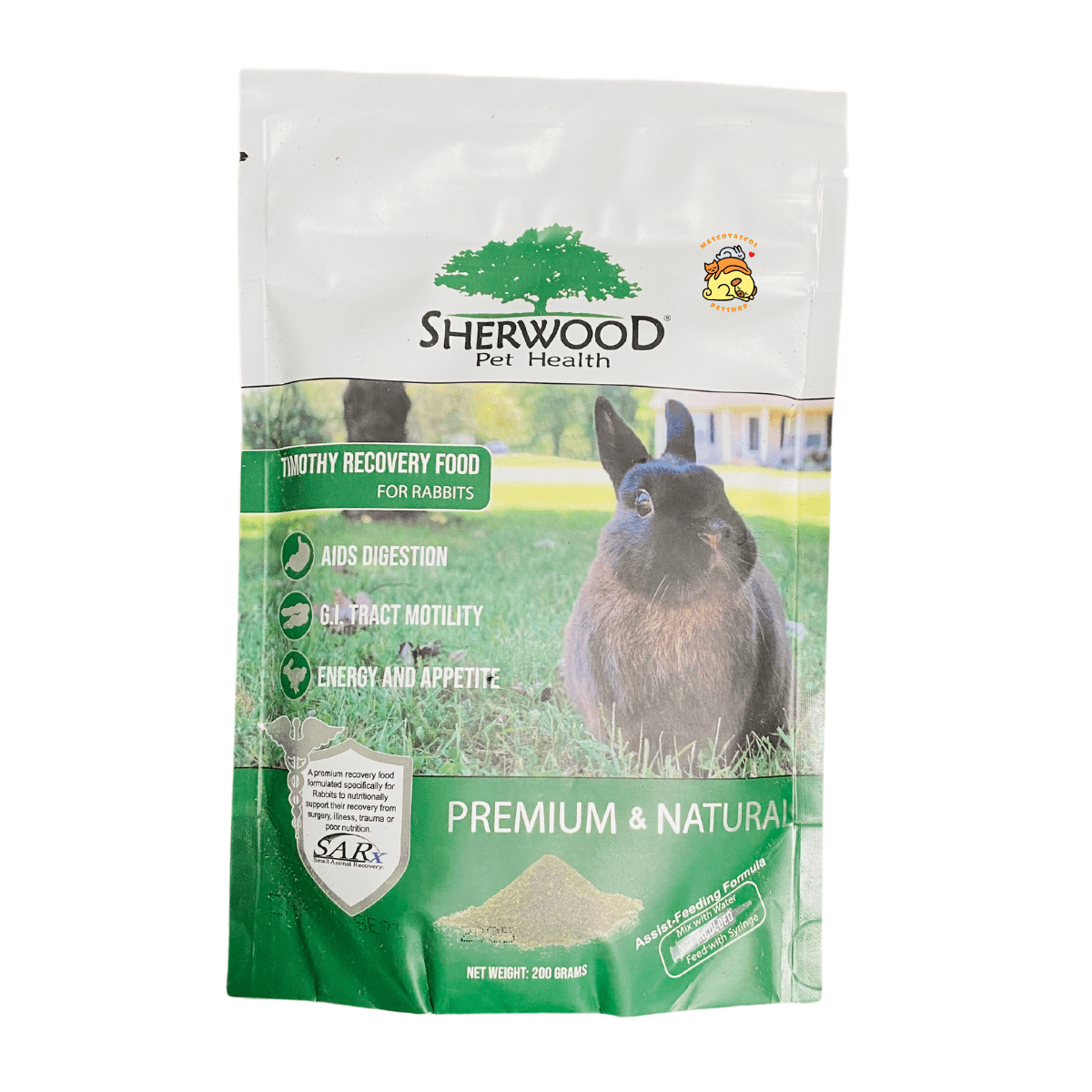 Papilla Sherwood para conejos beneficios papilla sherwood