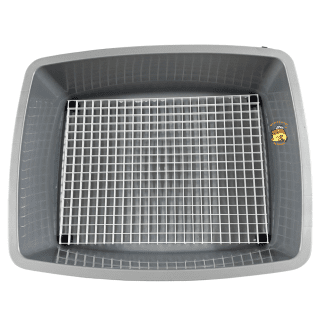 Esquinero o baño para conejo modelo 3