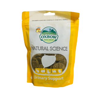 Oxbow Apoyo Urinario para Animales Pequeños Protege su salud urinaria con ingredientes naturales. Ideal para conejos, cobayas y hámsters propensos a problemas en vías urinarias.